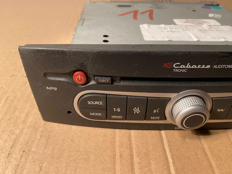 Renault Laguna 2 Autoradio Radio Navigation 8200533617 T - Bild 2 von 4