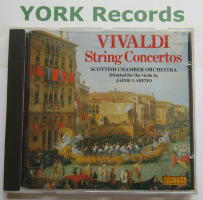 VIVALDI - Strings Concertos JAIME LAREDO Scottish Chamber Orchestra - Ex CD Imp