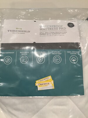 Waterproof Mattress Pad Twin Cotton Top Target