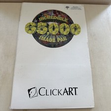 clickart Incredible 65000 Image Pak Windows CD Set Imaging Editing Art