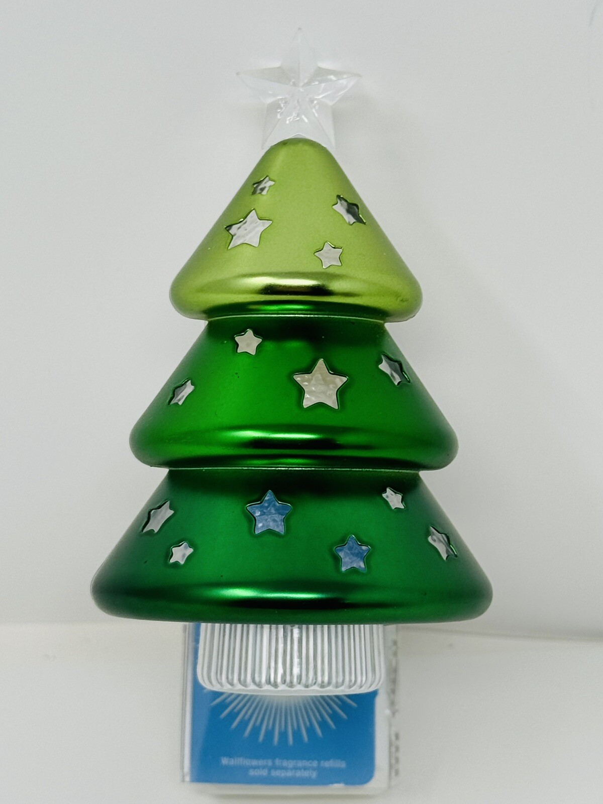 New Ombre Christmas Tree Wallflower Plug-In Nightlight by Bath & Body Works-image