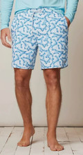 NWT JOHNNIE-O MALIBLU TOBAGO 7" SURF SHORTS BOARDSHORTS SWIM TRUNKS SZ XL