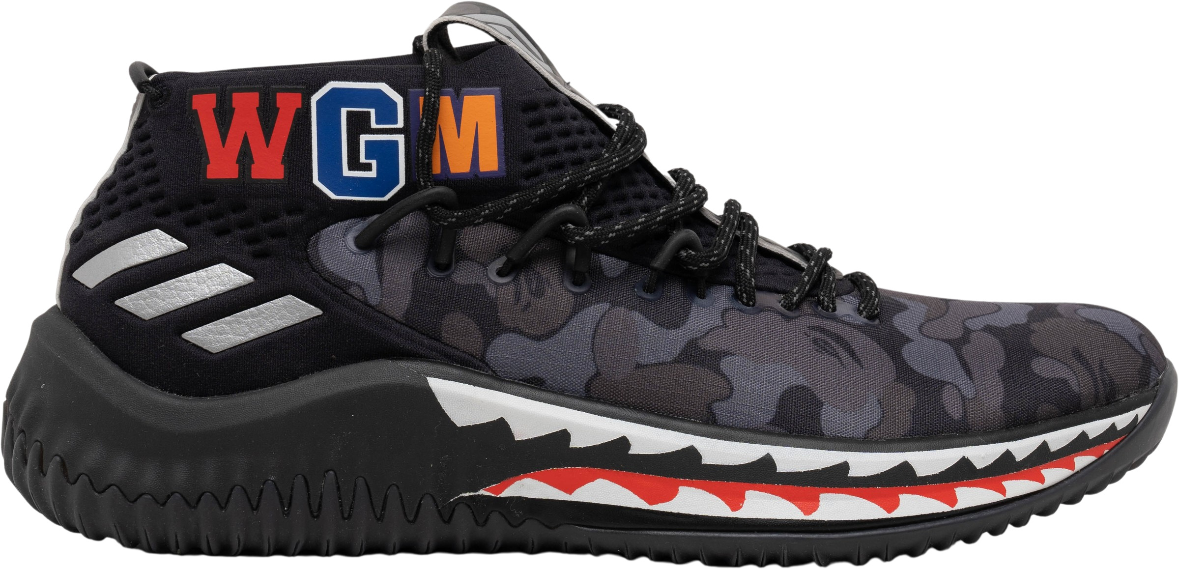 adidas A Bathing Ape x Dame 4 Black Camo for Sale adidas A Bathing Ape x Dame 4 Black Camo for Sale