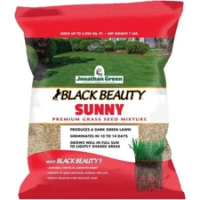 Jonathan Green Black Beauty Sunny Premium Grass Seed Mixture, 7lbs