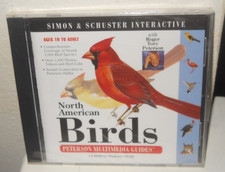 North American Birds 2000 Simon  Schuster Interactive CD-ROM New Factory Sealed