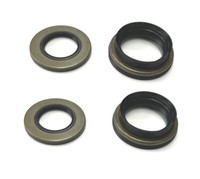 FüR Nissan Navara 2.5 Td DCI D40 Hintere Achshalbwelle Radlager Dichtung Set X 2