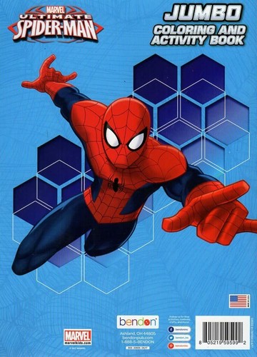 Marvel Ultimate Spider-Man Jumbo Coloring & Activity Book - 第 2/2 張圖片