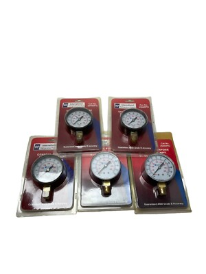 #ad #ad LOT OF 5 Low Capsule Pressure Gauge2 1 2quot; face dial 1 4quot; NPT lower mount $59.99