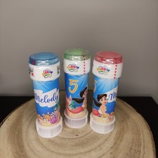 Kit Compleanno personalizzato Bolle E Disegni Con Pastelli A Cera PZ 15