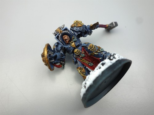 Warhammer 40K Space Wolves - Arjac Rockfist (painted) - Bild 5 von 5