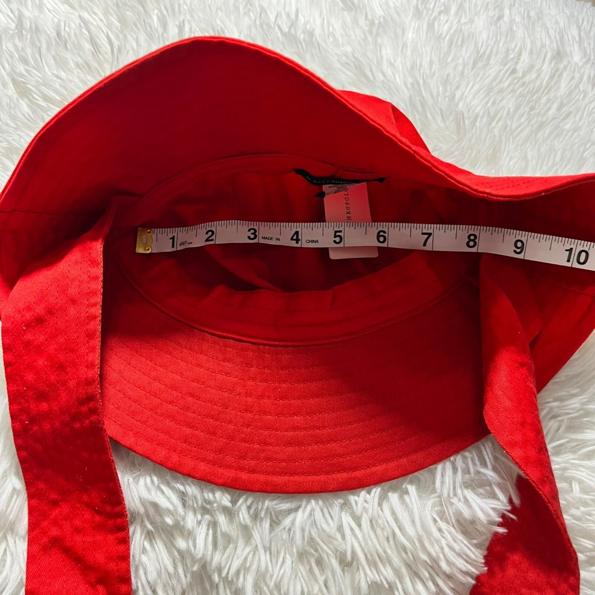 COPY - Anthropologie Red Bow Tie Bucket Hat Anthropologie Hats for Women for sale | eBay main image 2