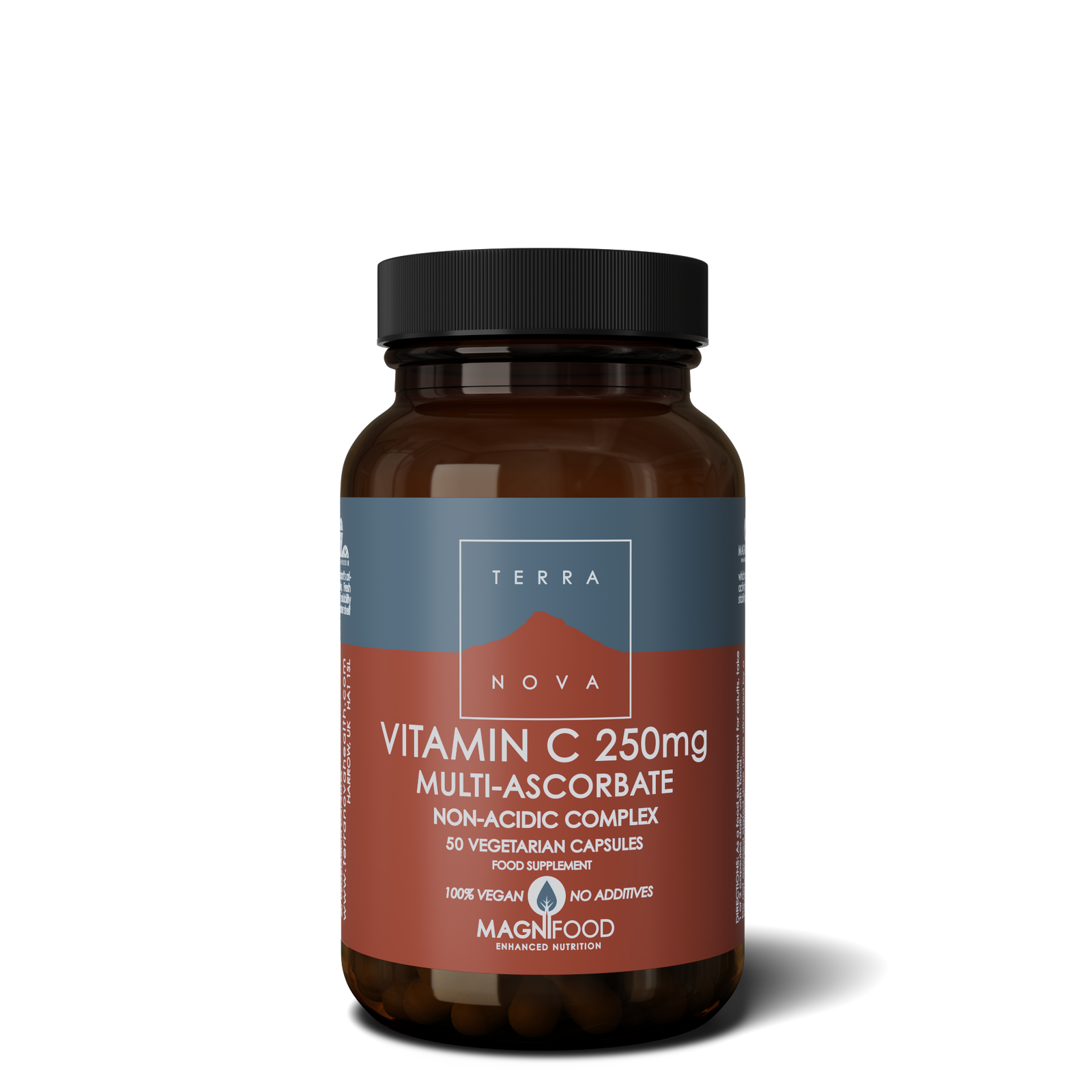Terranova Vitamin C 250mg Complex 50 Veg Capsules