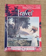 TRAVEL MAGAZINE -JANUARY 1916. MOSCOW RUSSIA BAGDAD RAMSES CIGARETTES AD