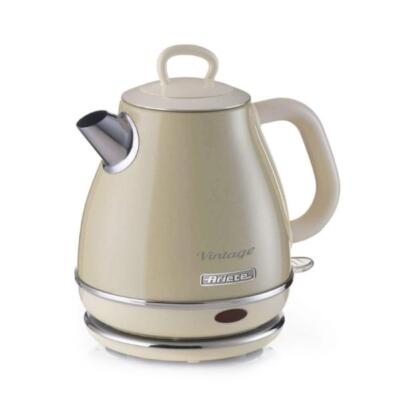 Ariete Wasserkessel Vintage Beige (2868/03) - 1L - Basis Schnurloses - 1600W