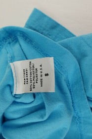 LOCAL CELEBRITY HOLLYWOOD MVP NINTENDO NES CONTROLLER LIGHT BLUE SHIRT SIZE S