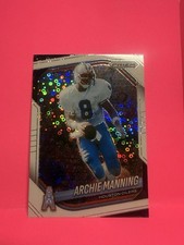 Panini 2025 Prizm Disco Prizm Archie Manning #166 Houston Oilers Football