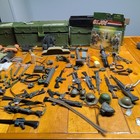 G.I. Joe G.I. Joe Mixed Lot Action Figures w/ Weapons & Gear, Green Case Vintage — photo 3