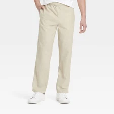 Men's Straight Fit Pull-On Pants - Goodfellow & Co