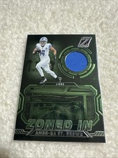 2024 Panini Zenith - Zoned in Amon-Ra St. Brown #ZI-ASB (MEM) for