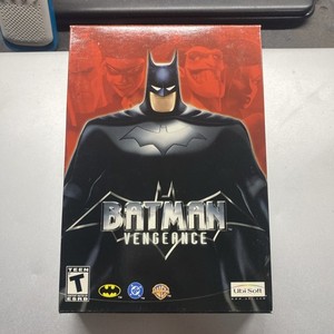 Batman Vengeance PC – Complet (CIB) – Boîte, Notice, Jeu – PAL Français