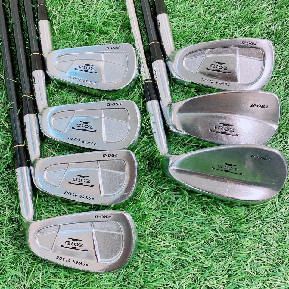 Juego de plancha Mizuno T-ZOID PRO-II 7 piezas 5-Pw-L rígida flexible derecha Foto 3 de 4