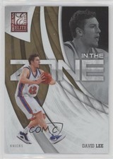 2009-10 Donruss Elite In the Zone Gold /100 David Lee #6 0j99