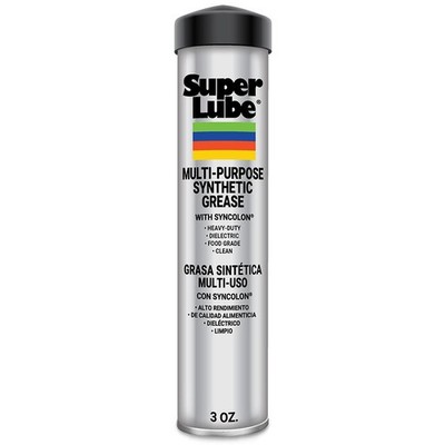 Super Lube Grease Multi Purpose Synthetic Syncolon PTFE 3oz Cartridge 21036