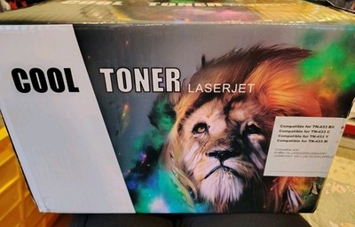 Cool Toner TN-433 Toner CARTRIDGE Replacement - BK, C, Y, M (Pack of 4)
