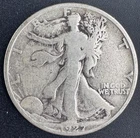 1927-S Walking Liberty Half Dollar 90% Silver Better Date Circulated Coin