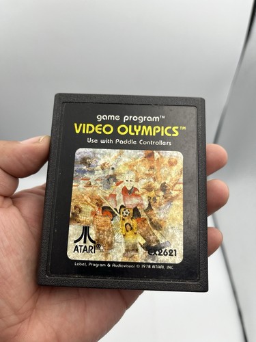 Video Olympics for Atari 2600. Tested & Works. Vintage 1978. 