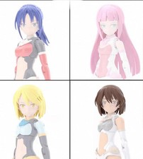 Bandai Hobby - 30 Minute Sisters - Option Hair Style Parts vol. 6 All 4 Types 30