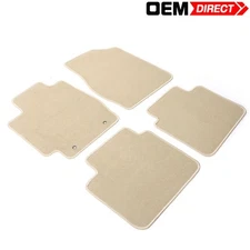 Fits 02-06 Toyota Camry Floor Mats Beige Nylon Carpets Liner Guard Protector 4PC