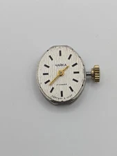 Chaika 1301 Manual Wind Watch Movement Russian USSR 17 Stones UNTESTED 16.7mm