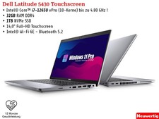 Dell Latitude 5430 (Touch) | i7-1265U | 32GB RAM | 1TB SSD |Akku 100% | Win 11