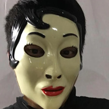Maschera Gli Stranieri PVC Costume Halloween Horror Killer Copricapo Ruolo Cosplay