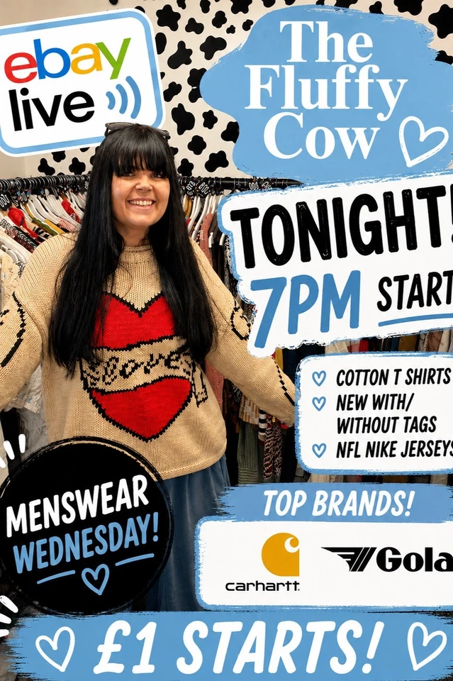 🐮 Menswear Wednesday | New With Tags | T Shirts | NFL | Gola | Carhartt 🐮