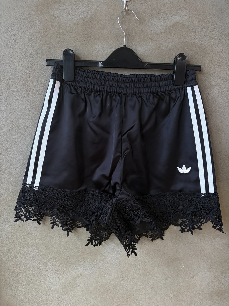 adidas Originals Satin Lace Loose Shorts Women Lifestyle Casual