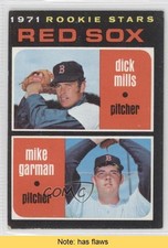 1971 Topps 1971 Rookie Stars Dick Mills Mike Garman #512 READ d7x