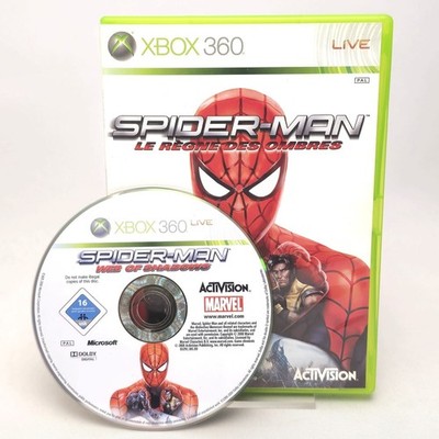 Spider-Man Web of Shadows Xbox 360 Action Adventure 2008 PAL
