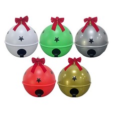 Blow Up Christmas Ornaments 23 Inch Waterproof Bell with Bow Giant