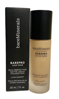 BareMinerals BAREPRO Skin Perfecting Matte Liquid Foundation Light 27 Cool  NIB