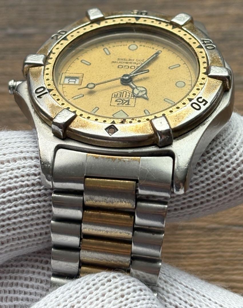 TAG Heuer 2000 ゴールド シルバー 時計 タグホイヤー 2000シリーズ 964.008 シルバー ゴールド