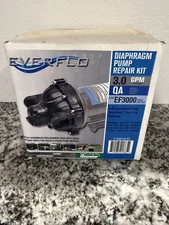 Everflo Diaphragm Pump Repair Kit - 3.0 GPM for For EF3000 Pump Head - NEW