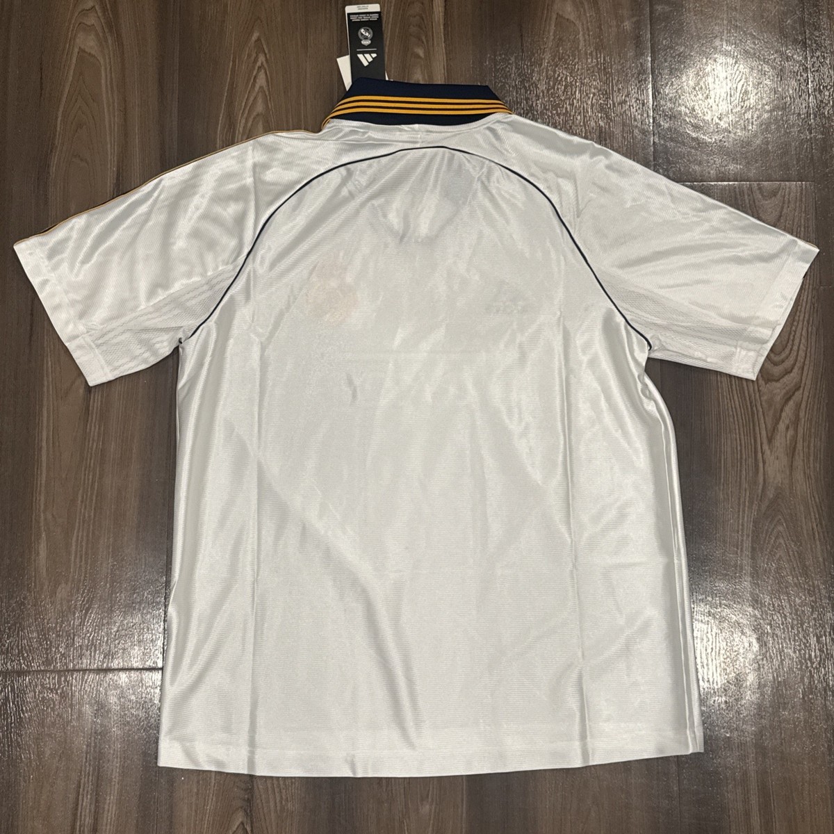 Adidas Real Madrid 99/00 Men's Home Jersey White Size M JJ3801