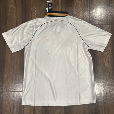 Adidas Real Madrid 99/00 Short Sleeve Home Jersey White Men's Size