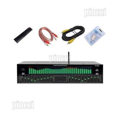 EQ8000 220V Professional EQ Equalizer Bluetooth5.4  Audio Decoder Processor