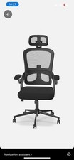 SIHOO M102C Ergonomic Mesh Office Chair, High Back desk chair with 3D Armrests