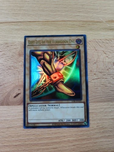 Yu-gi-oh! Left Leg of the Forbidden One LOB-EN121 25th Anniversary