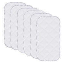 6 Pack Baby Waterproof Changing Pad Liners - Quilted Thicker Ultra Soft Chang...