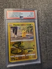POKEMON GO PIKACHU 027 REVERSE SIGNED SARAH NATOCHENNY PSA 7 AUTO 9